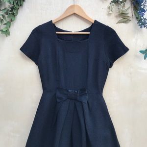 1950s Vintage Mrs. Maisel Swing Dress With Bow